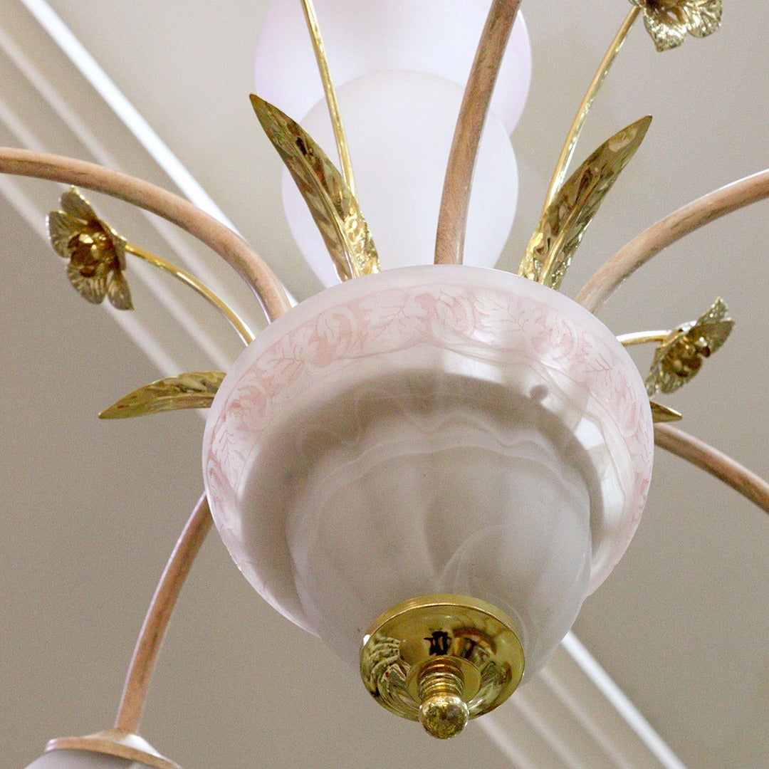 Light Pink Chandelier