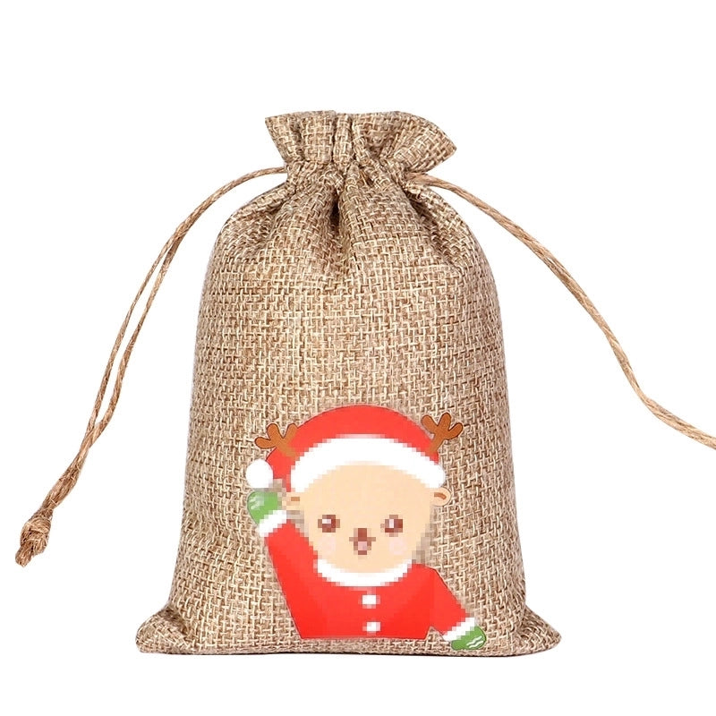 Christmas Linen Christmas House Christmas Tree Santa Claus Cute