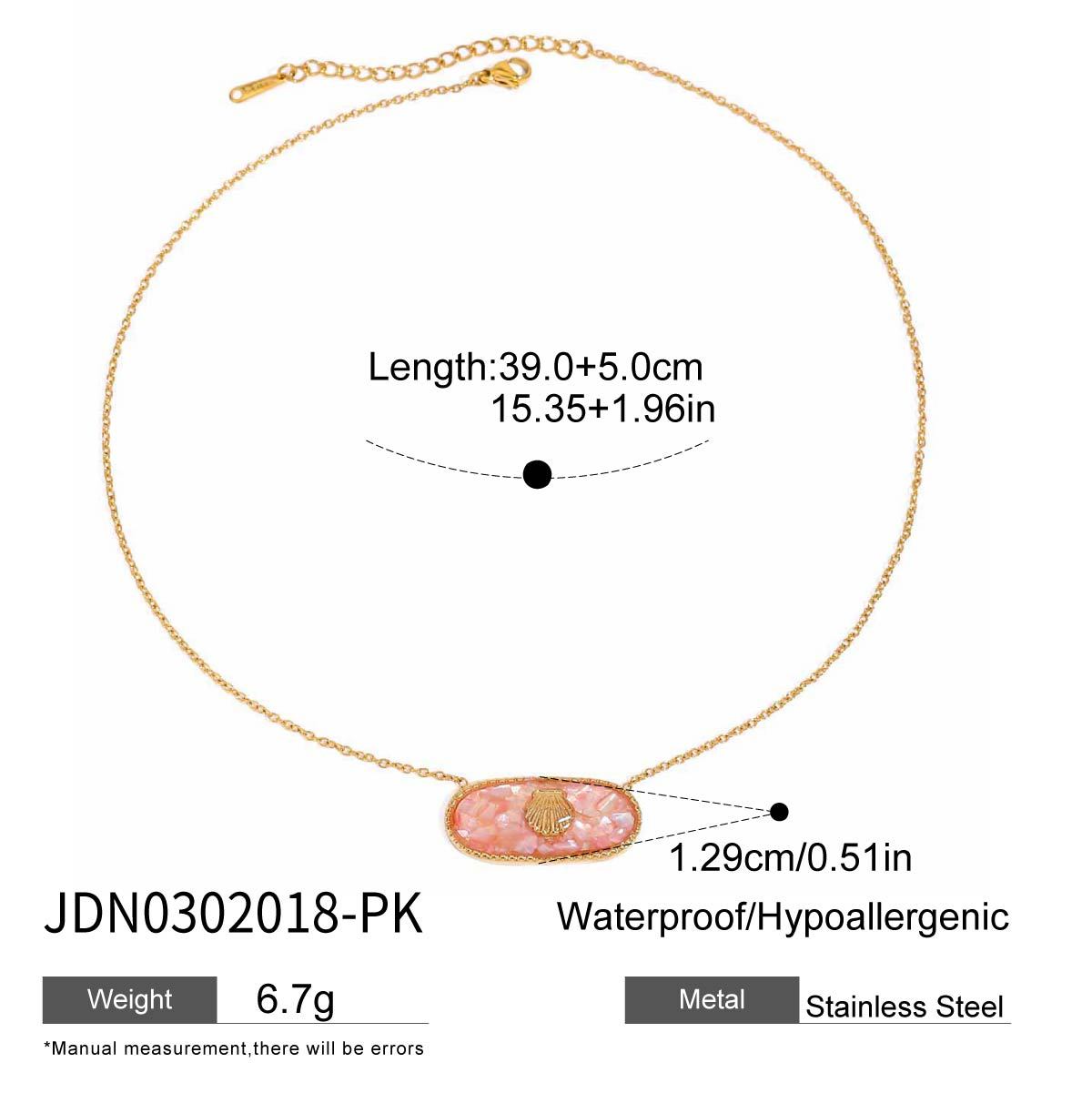 Jie Ding Stainless Steel Love Necklace Simple Earrings Titanium Steel Jewelry For Women
