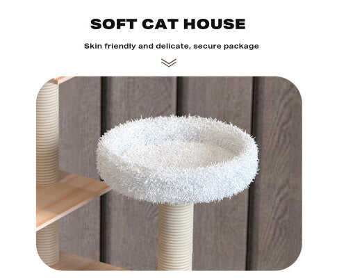 135cm Cat Scratching Condo House