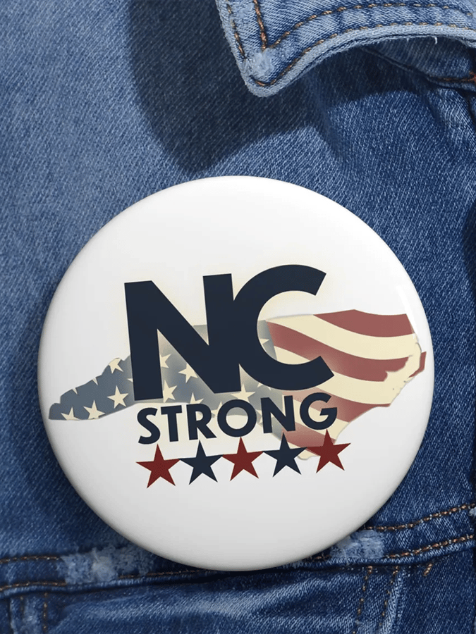 Unisex North Carolina Strong  Brooch