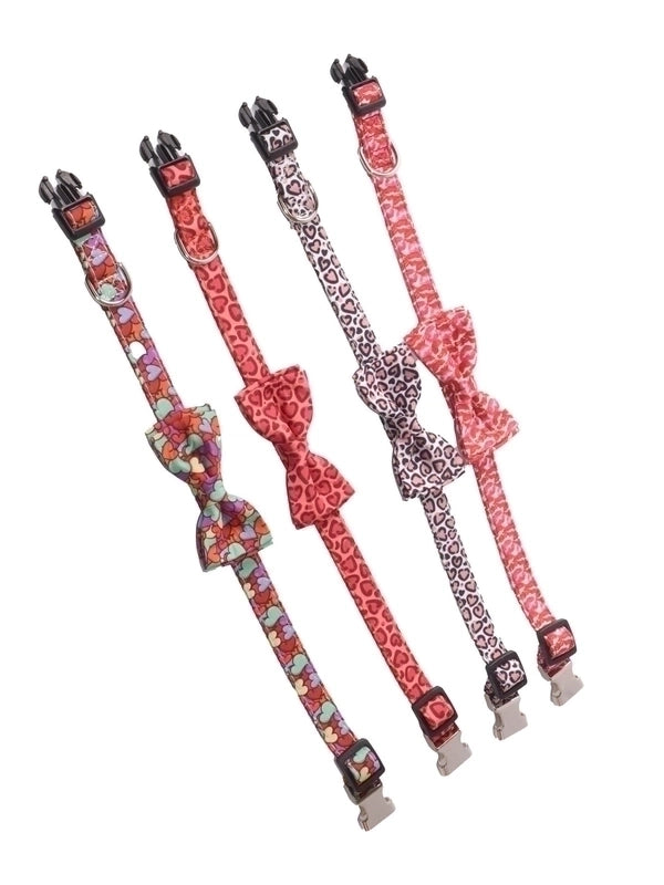 Minimalist Cloth Color Block Pet Collar