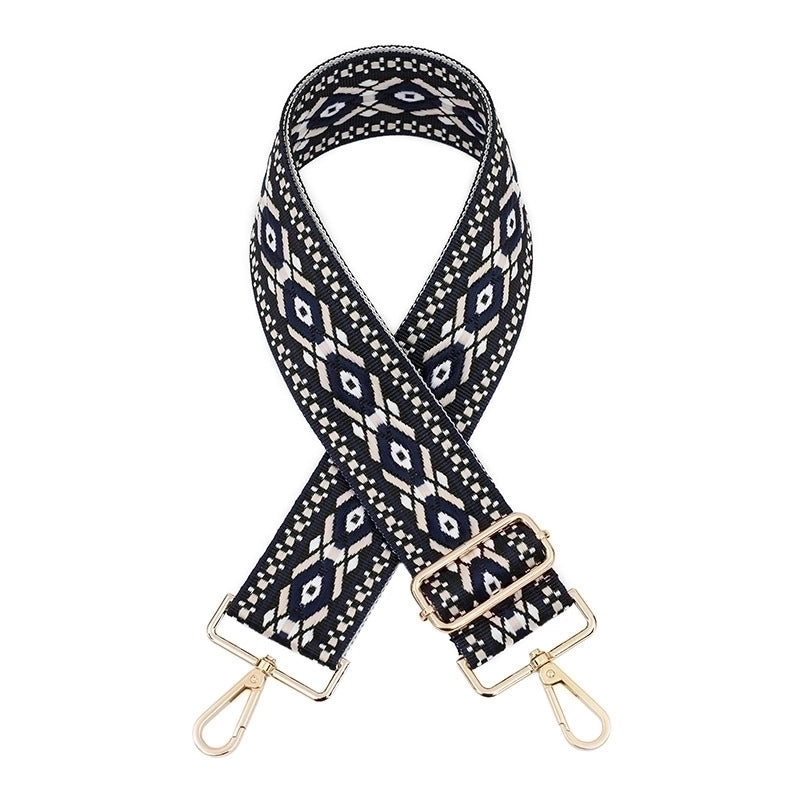 All Seasons Polyester Argyle Sling Strap Bag Strap