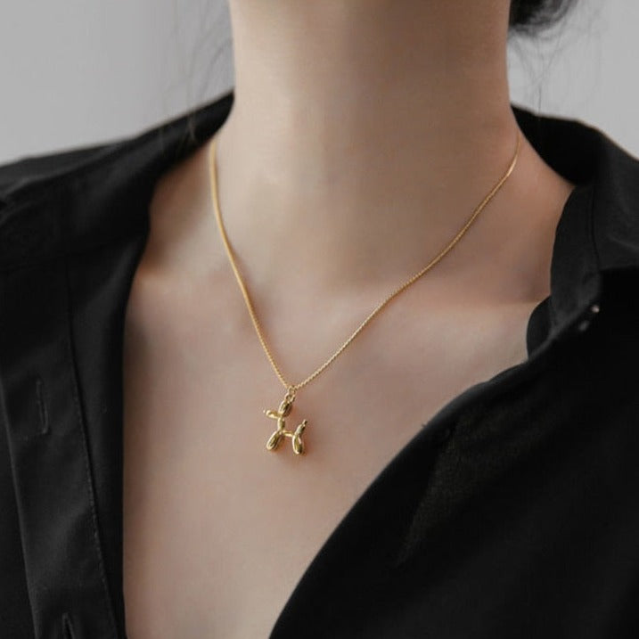 Balloon Dog Necklace