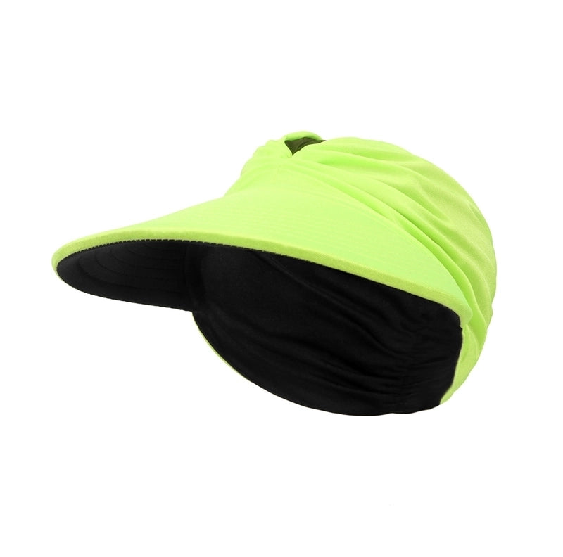 Women's Minimalist Color Block Flat Eaves Sun Hat