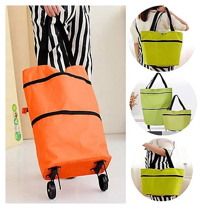 🔥🔥Shopping bag folding green bag