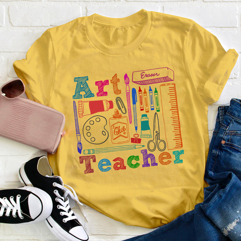 Art Teacher's Life Teacher T-Shirt