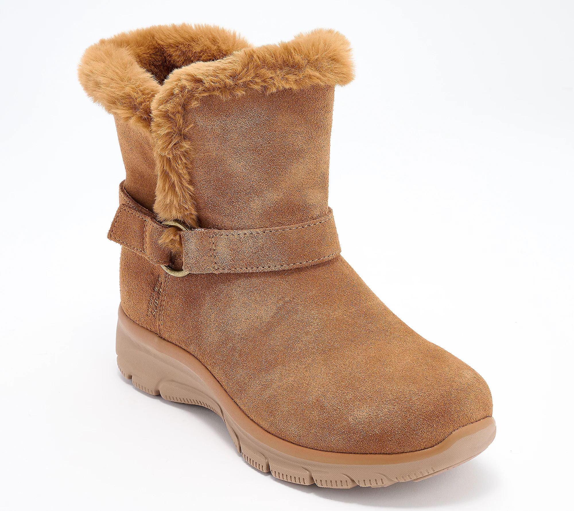 Last day of clearance!!💝✨Skechers Slip-ins Easy Going Water-Repellent Suede Boots