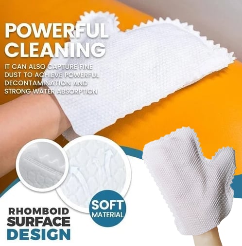 Wet and dual -purpose Home Disinfection Dust Removal Gloves