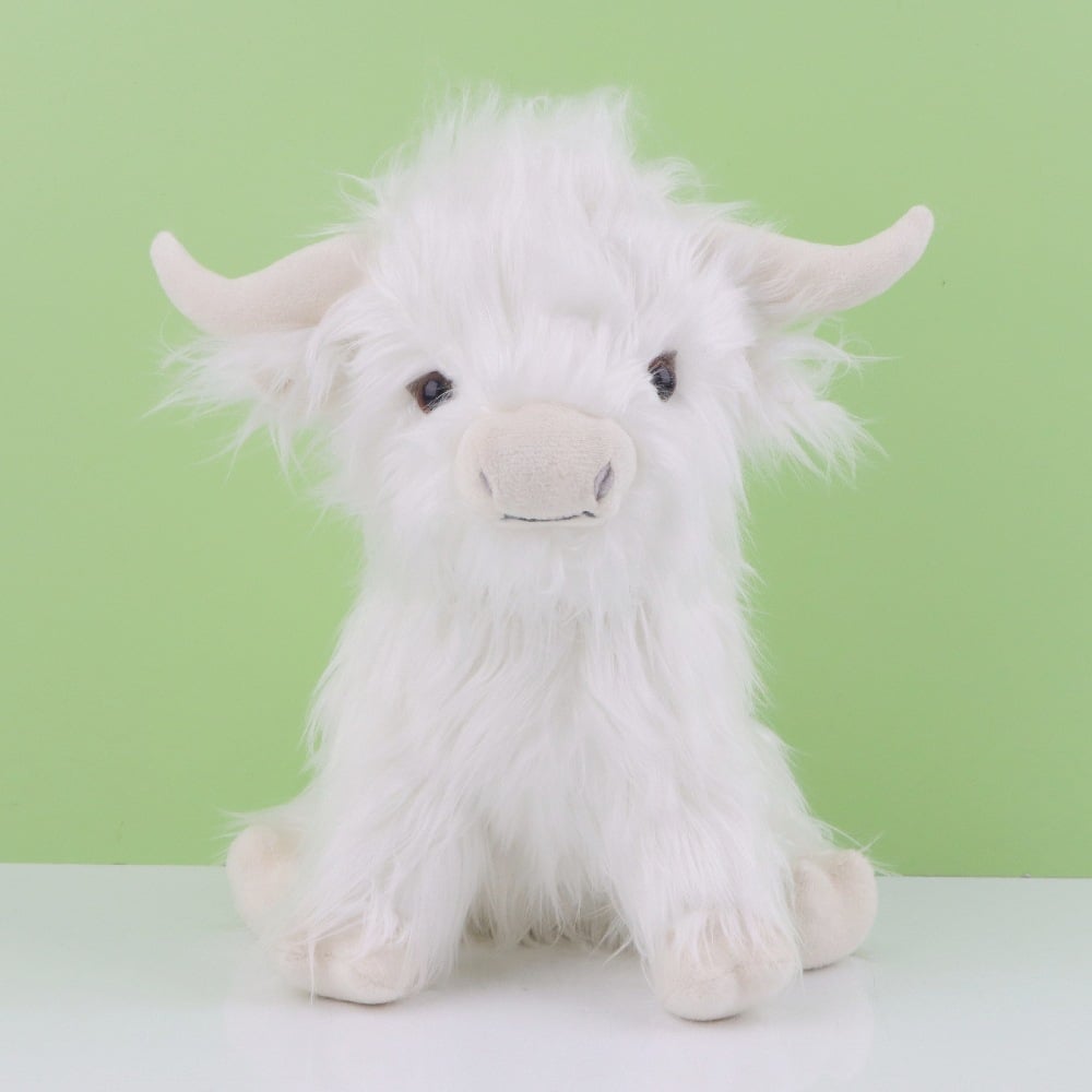 🔥🔥Eco-Friendly Scottish Highland Cow Soft Plush Toy