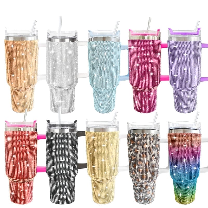 Retro Solid Color Leopard 201 Stainless Steel 304 Stainless Steel Water Bottles 1 Piece