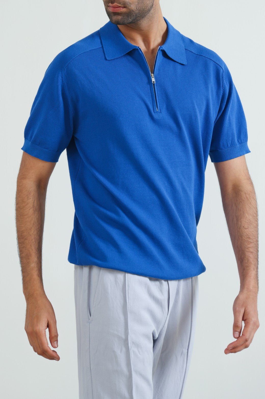 KNIT POLO SHIRT