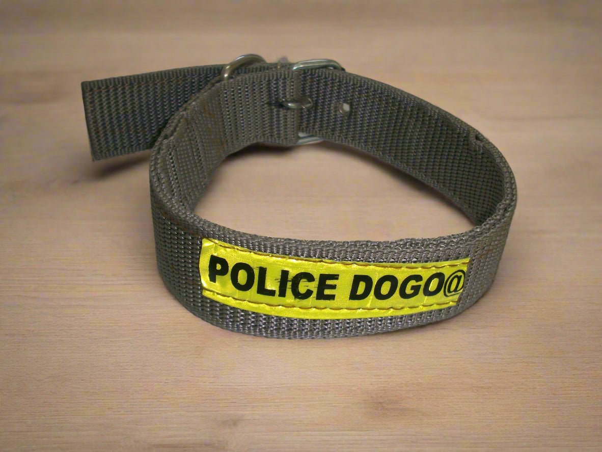 Police dog collar