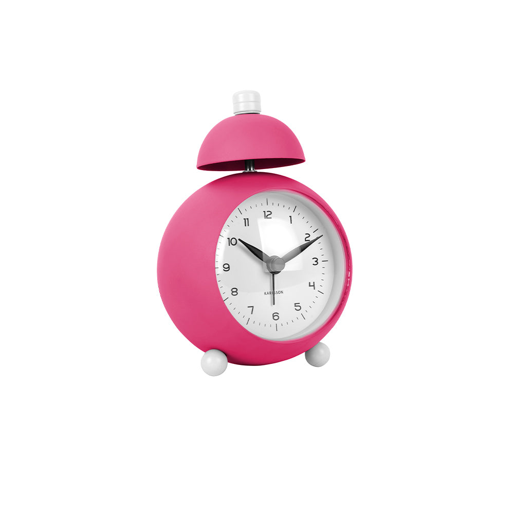 Chaplin Alarm Clock - Bright Pink