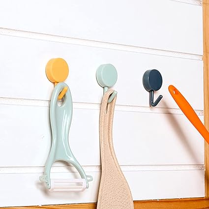 Wall Hook Small . Wall-Mounted Hanging Hook 10 Pieces