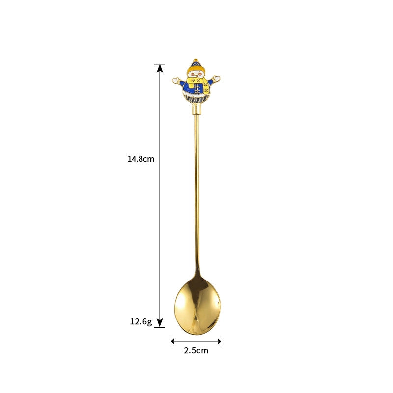 Christmas Fashion Cartoon Stainless Steel Tableware