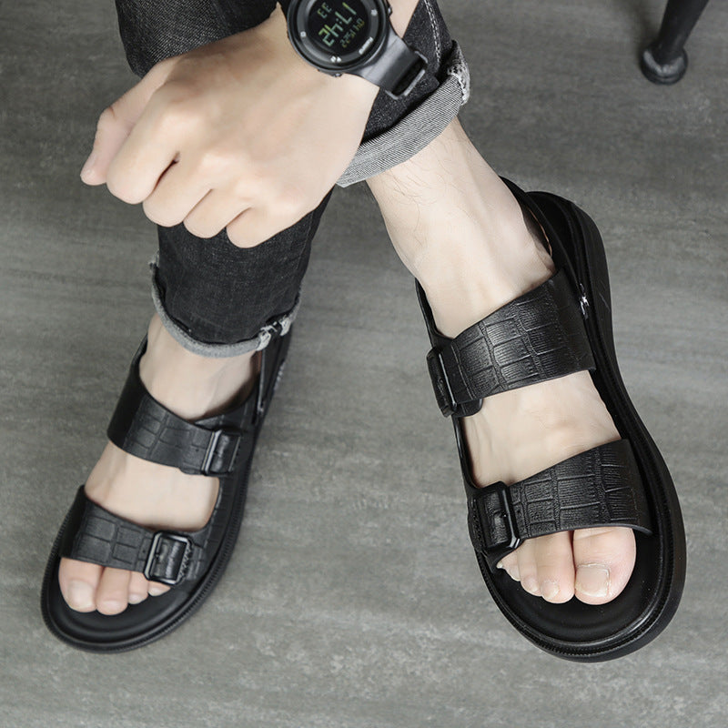 Men's Genuine Leather Outdoor Sandals (In Stock)