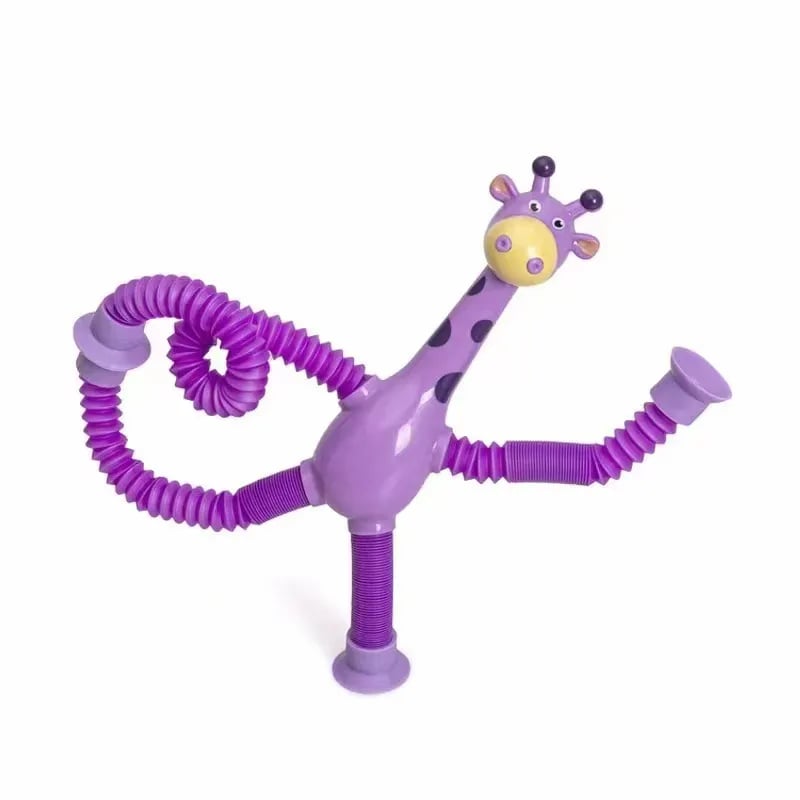 ✨- Suction Cup Pop Tube Giraffe Toys