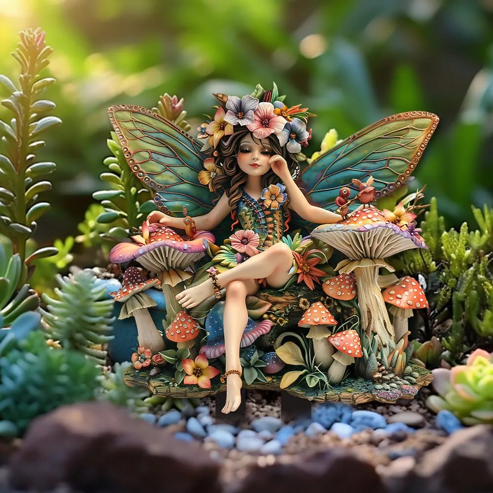 🧝Bohemian Fairy Flower Pot Decoration