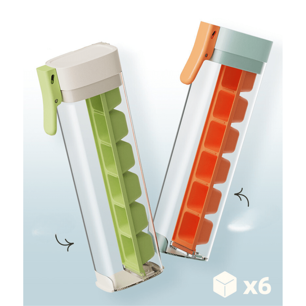 6 Grid Refrigerator Ice Cube Mold