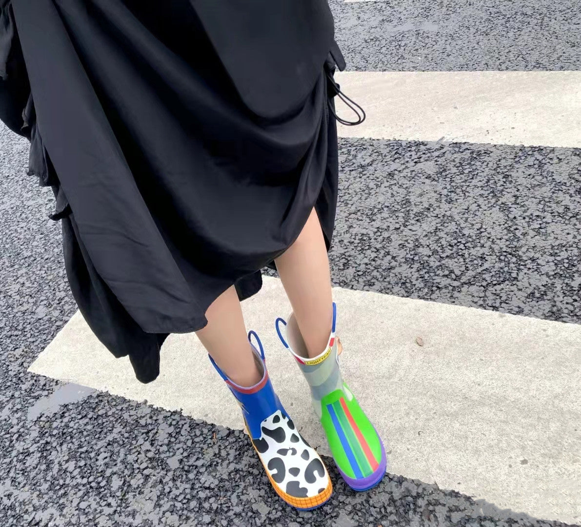 Rubber non-slip rain boots  KF83824