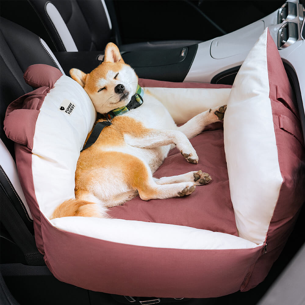 Bear Ears Pet Car Safety Bed Dog Car Seat Beds