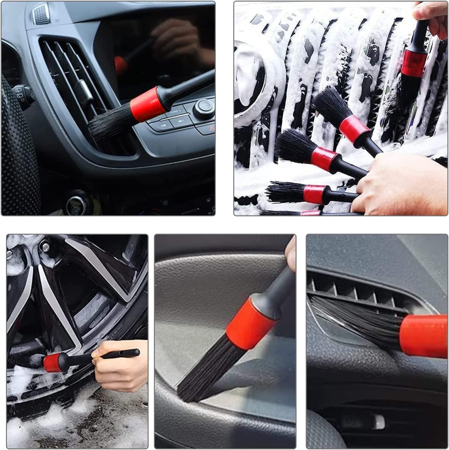 CAR DETAILING BRUSH SET