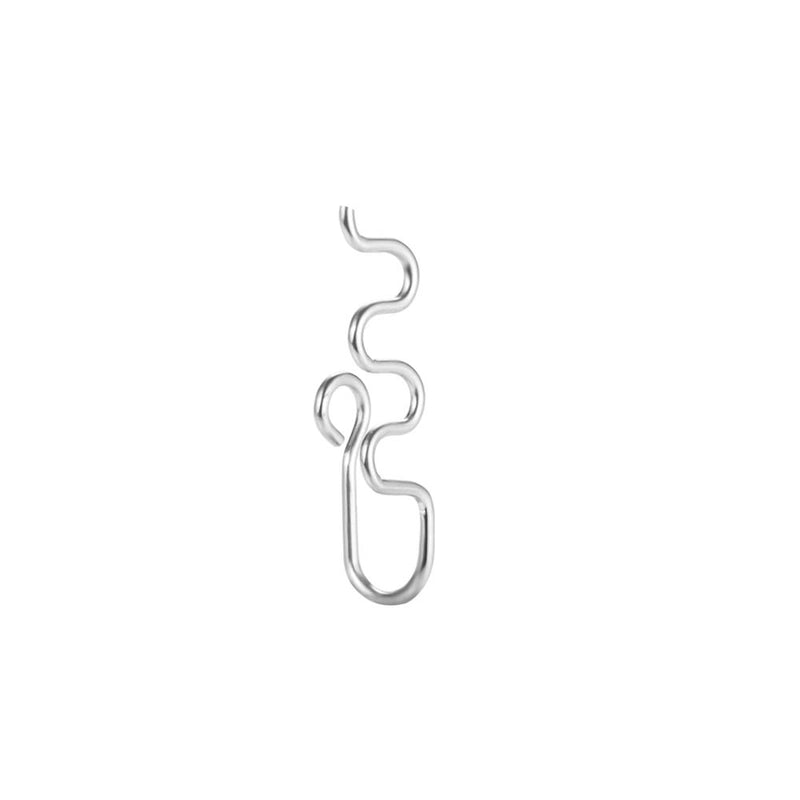 Fashion U Shape Stainless Steel Plating Nose Ring 1 Piece