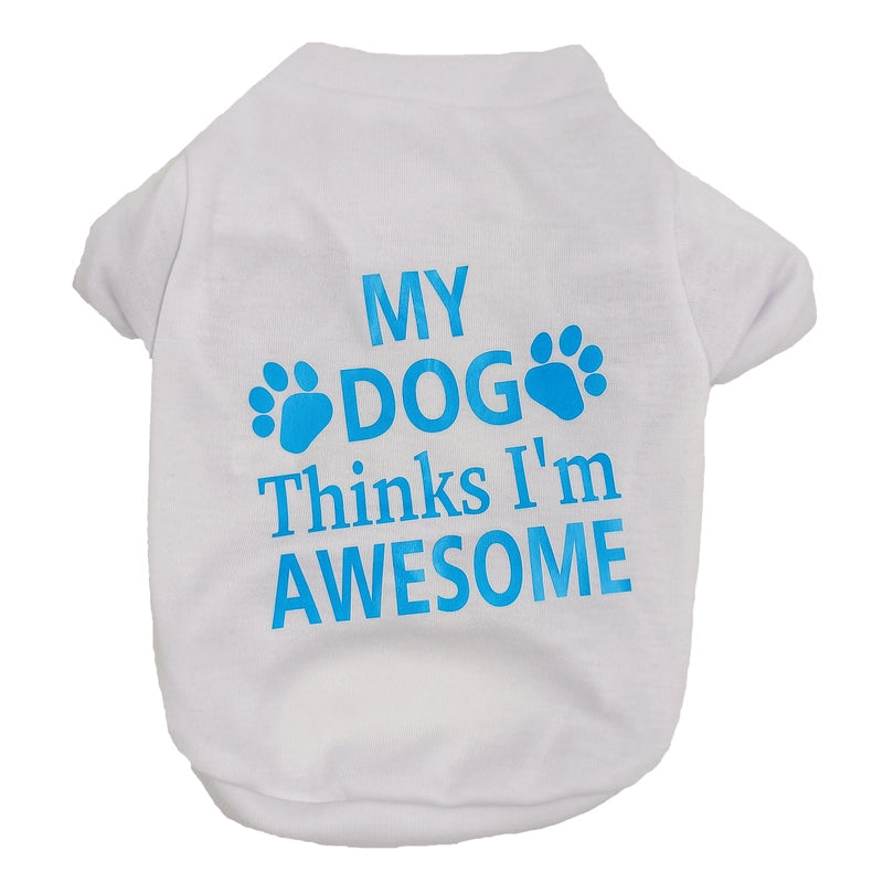 Pet Supplies Pet Clothes Dog Clothing Spring-summer New Type Pet Dog Clothes Vest T-shirt