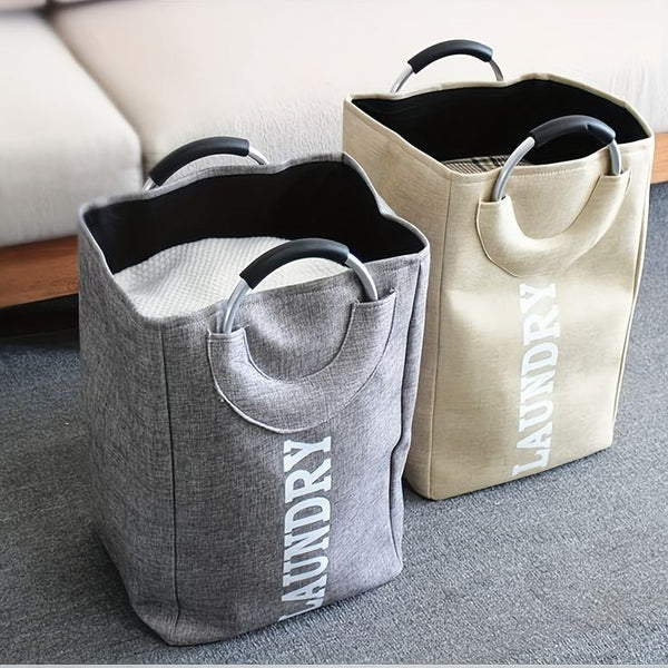 Foldable Laundry Basket With Handle