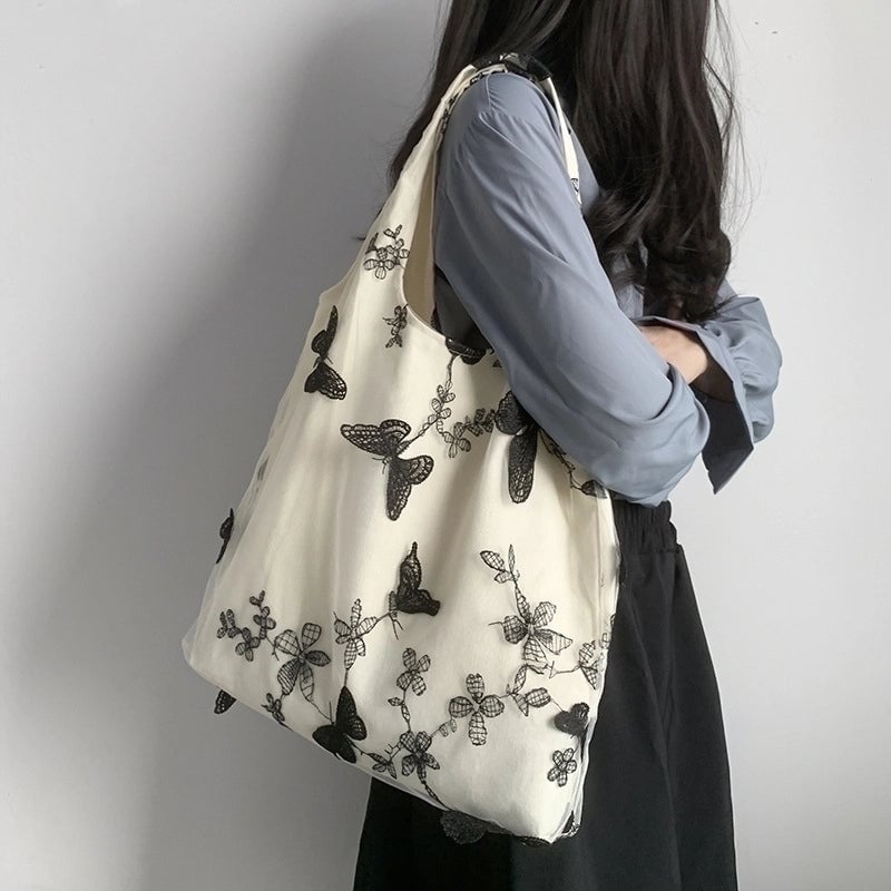 Women's Large All Seasons Canvas Basic Shoulder Bag
