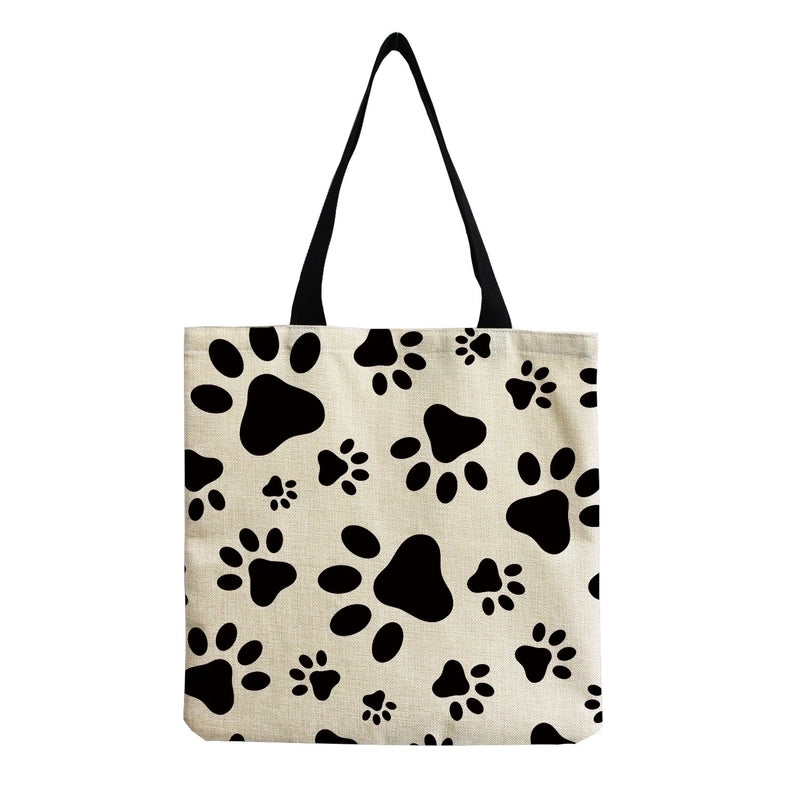 Women's Minimalist Letter Shopping Bags
