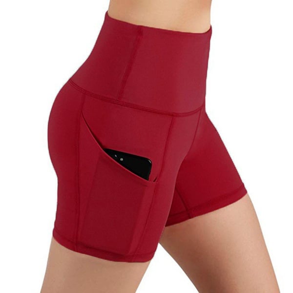 Buy 2 get 10% off🔥Women High Waist Hip Lifting Yoga Shorts Pocket