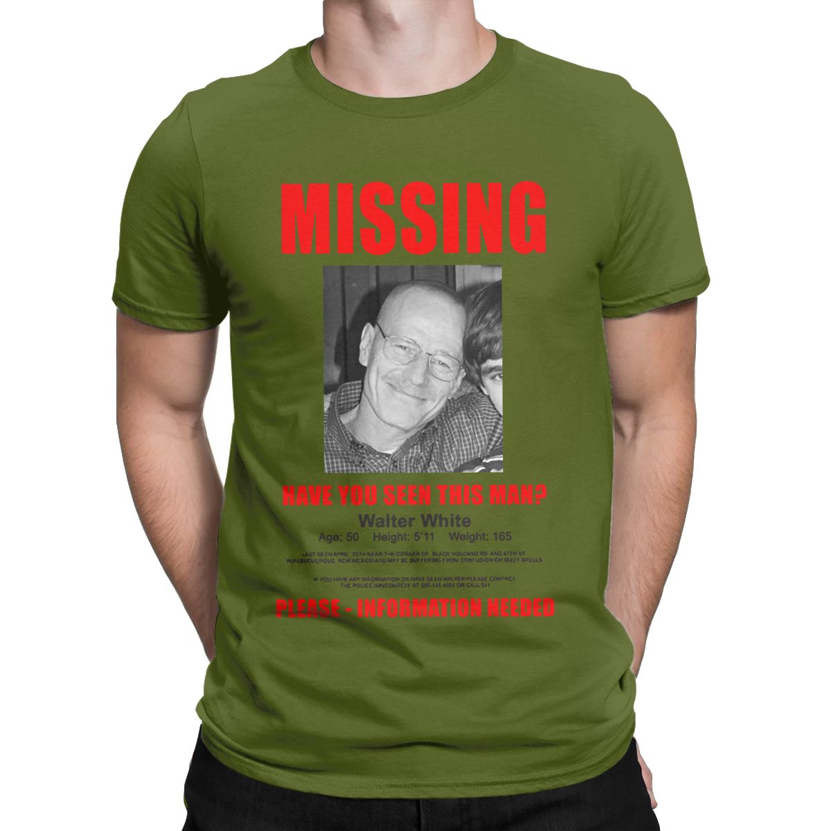 Walter White Missing Tee