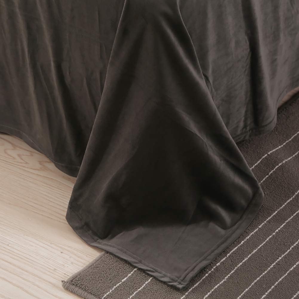 Charcoal Velvet-Luxury Bed Sheet Set