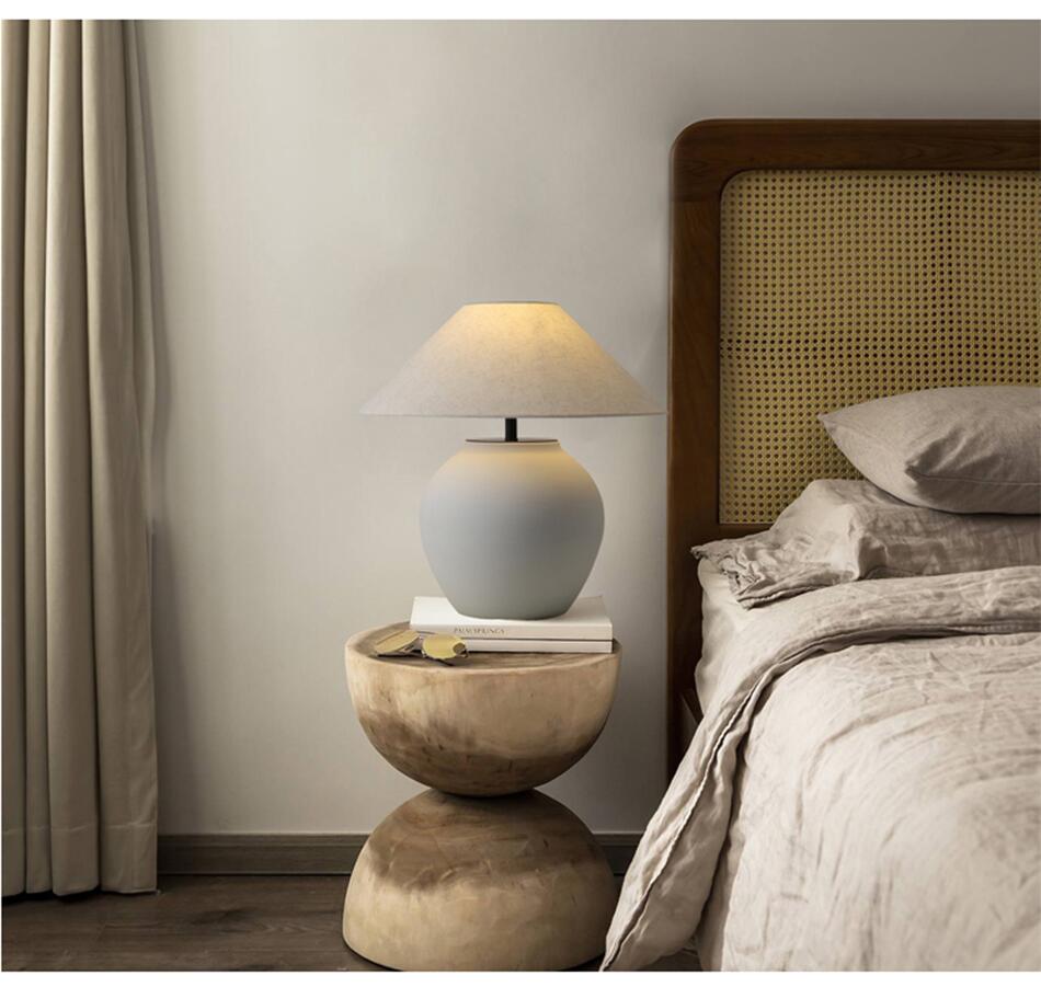 Quorra Ceramic Clay Lamp