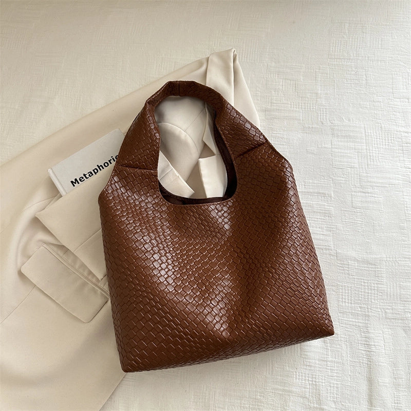Autumn New Special-Interest Design Retro Personality Trend Large Capacity Totes Women's Western Style Shoulder Underarm Bag