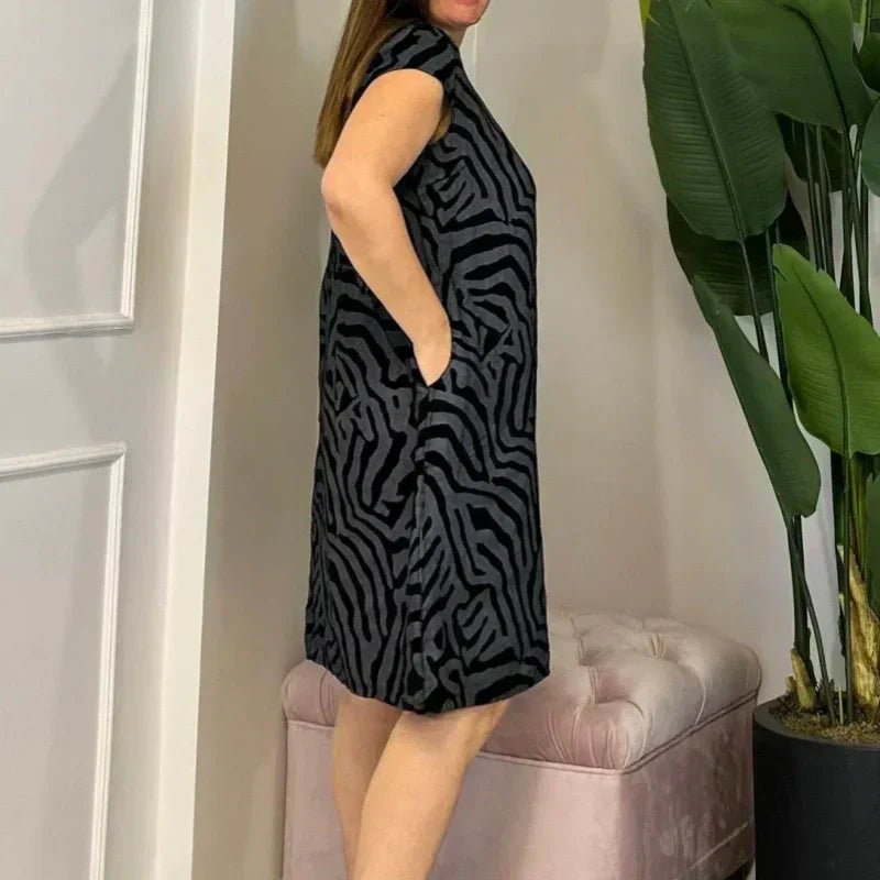 ✨2025 New Boho Vintage Casual Printed Dress💃