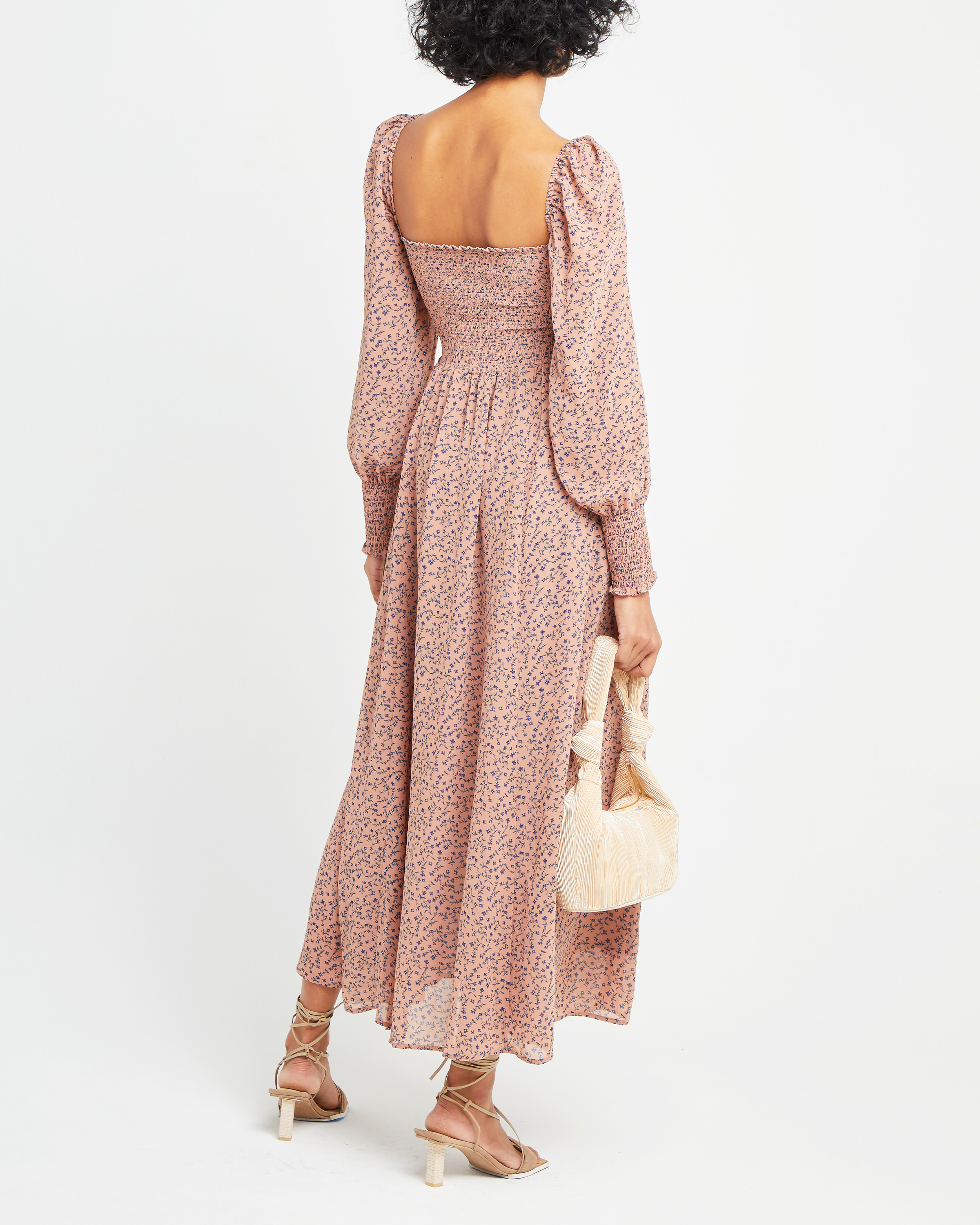 Classic Smocked Maxi Dress