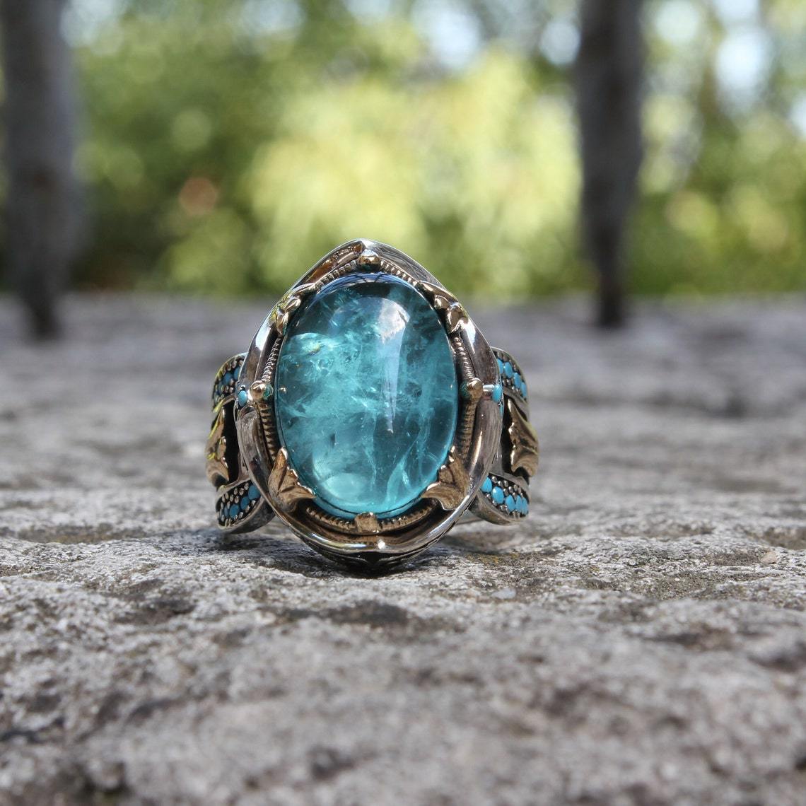 🔥 Last Day Promotion 49% OFF🎁Luxury Sapphire Silver Ring