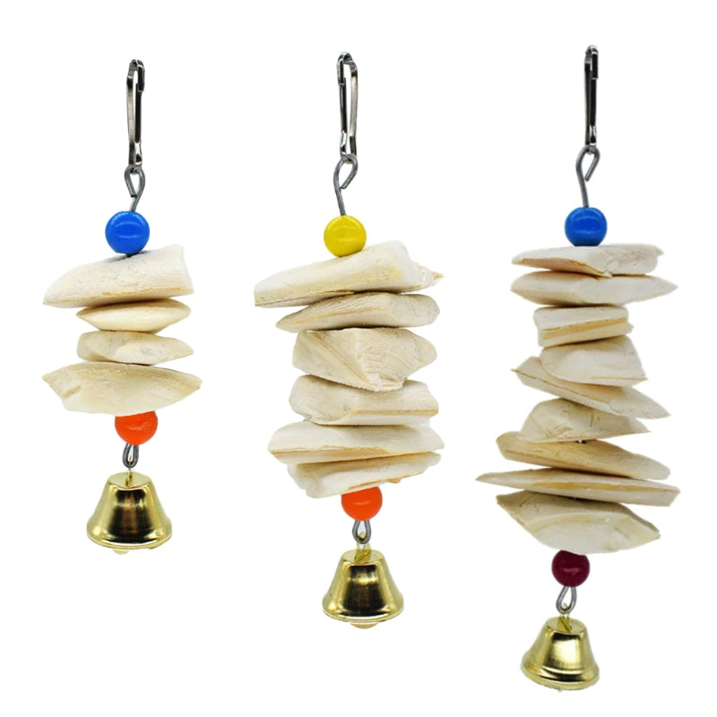 Parrot Cuttlefish Bone Toy