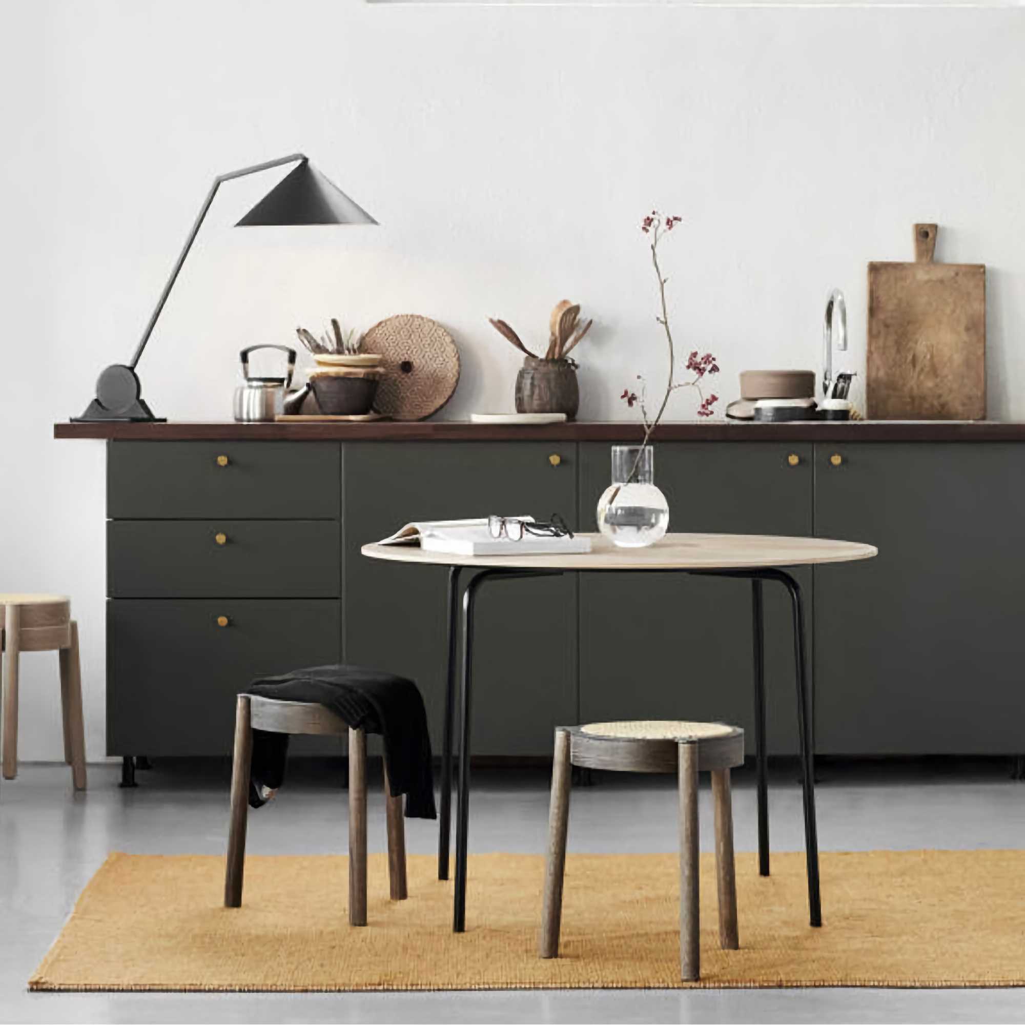 Northern Stacking Pal stool. Light Oak