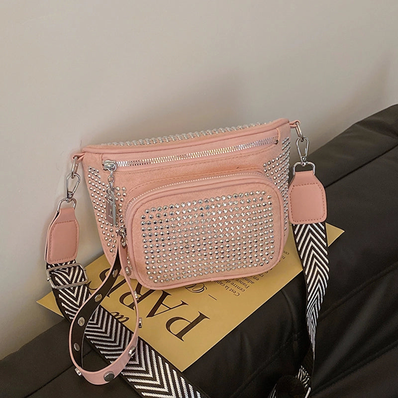 Women's Streetwear Solid Color Pu Leather Waist Bags