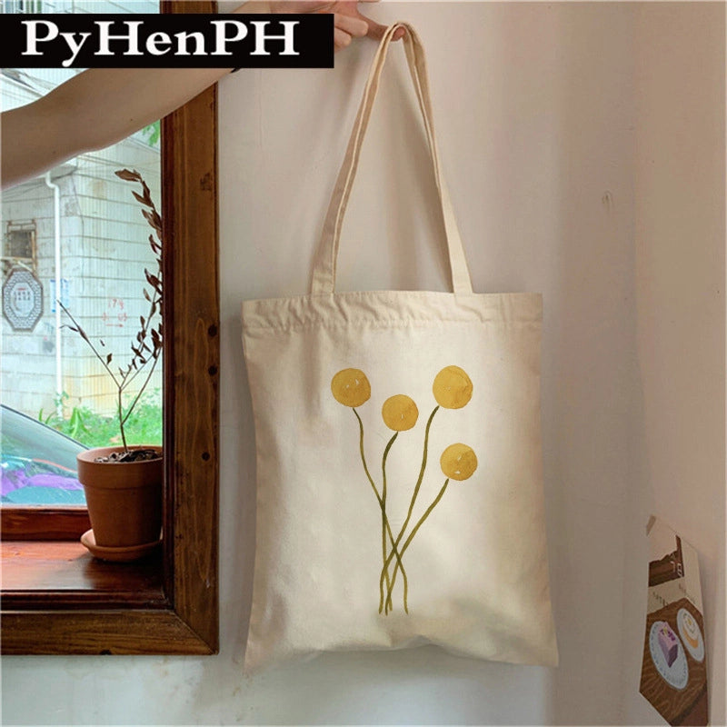 Women's Small Canvas Color Block Vintage Style Classic Style Square Open Shoulder Bag
