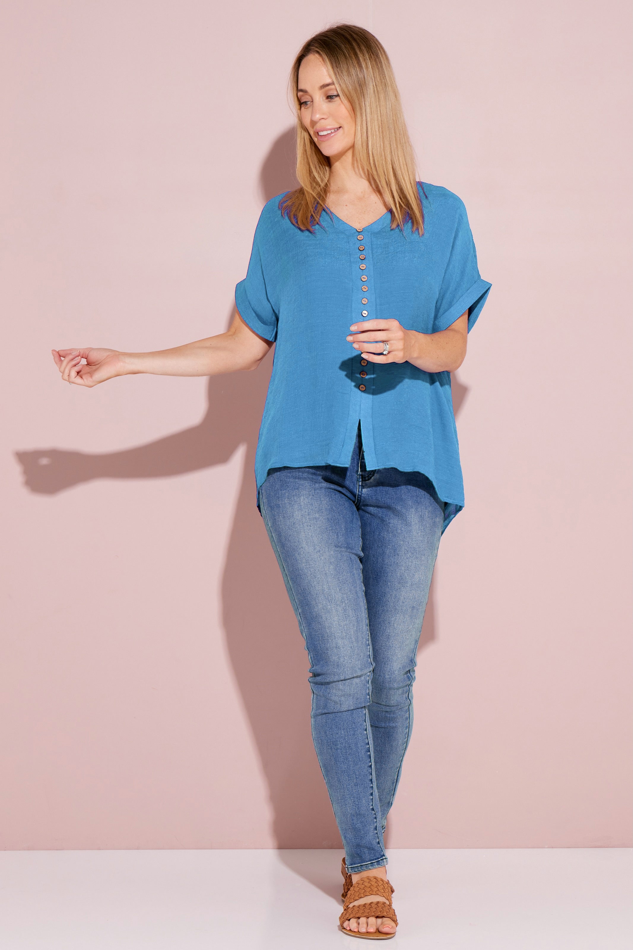 Gemma Top - Blue