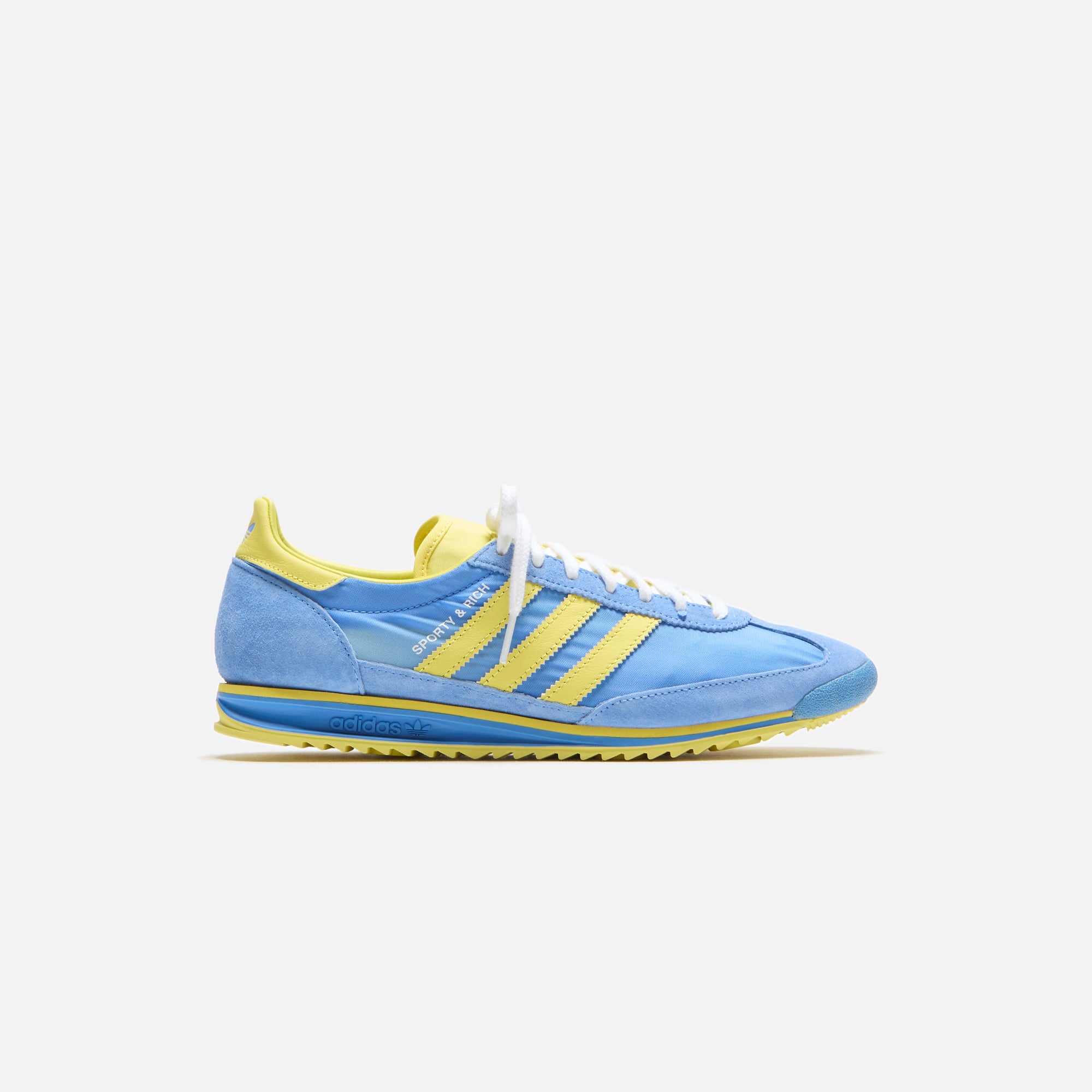 adidas x Sporty & Rich WMNS SL 72 - Real Blue / Light Yellow / Cloud White