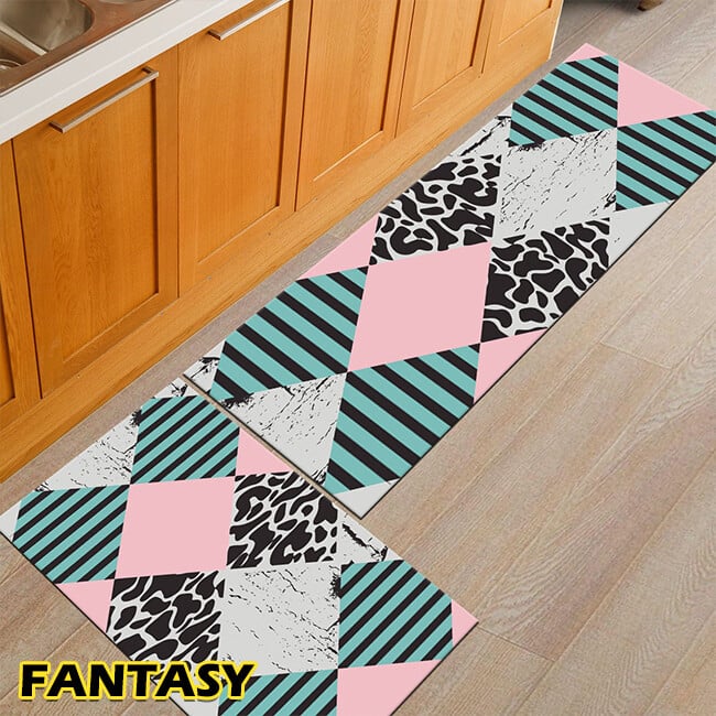 【Buy One Get One Free】Kitchen Printed Non-Slip Carpet