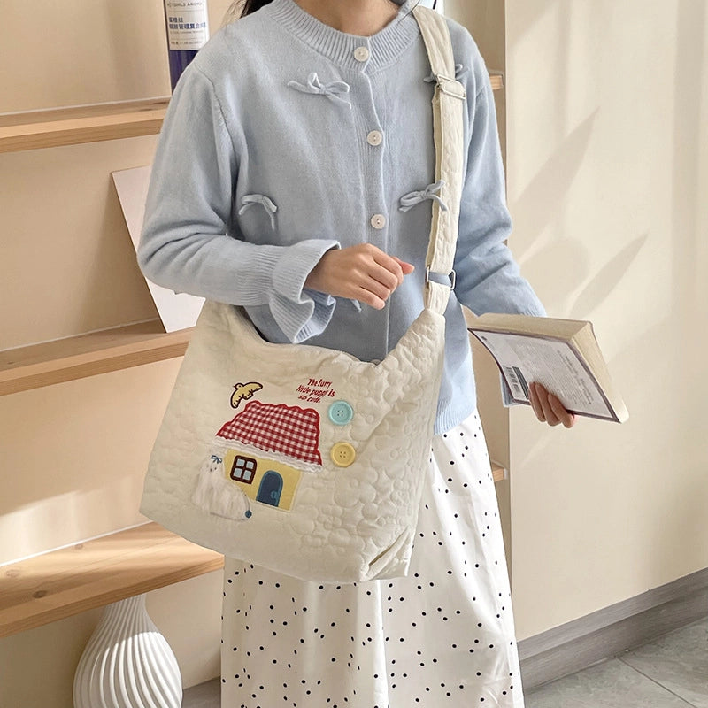 Women's Medium Polyester Letter Elegant Streetwear Square Open Tote Bag