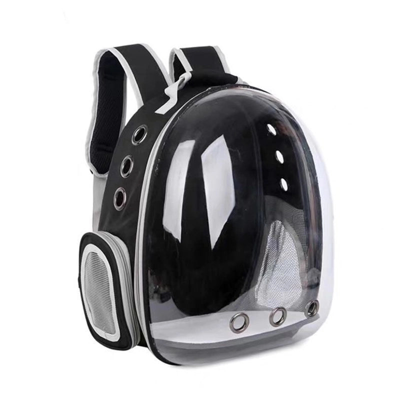Minimalist PVC Oxford Cloth Solid Color Pets Backpack