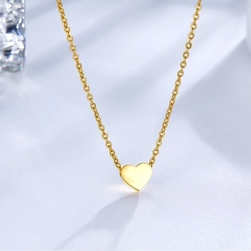 Fashion Star Moon Heart Shape Stainless Steel Pendant Necklace 1 Piece
